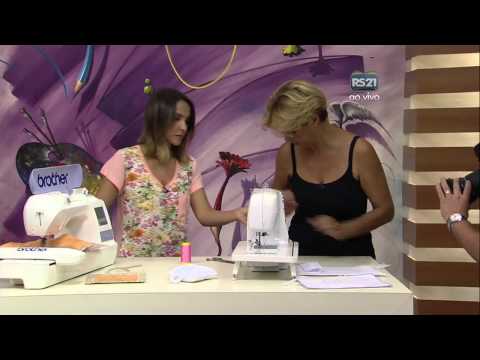 Mulher.com 03/02/2014 - Bordado com oração dos anjos - Cissa Mesquita