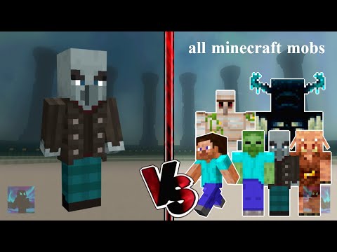 VINDICATOR vs ALL MOBS - Minecraft Mob Battle