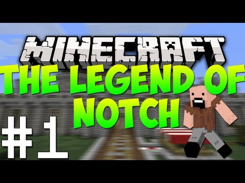 Minecraft The Legend of Notch - Ep.1 - Douchebag NPC's (HD)