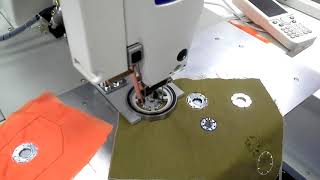 Sewing on the parachute ring video