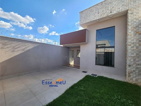 [Linda casa Setor Santos Dumont, 3 quartos com suíte garagem para 2 carros]