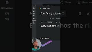 Download lagu Embedding a Google FONT in CSS   HTML mp3