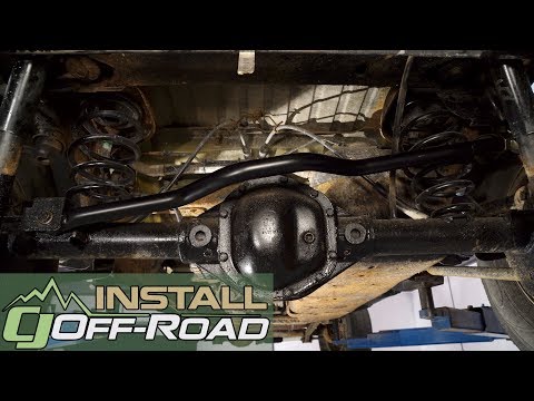 Jeep Wrangler JK ReadyLIFT Track Bar Rear Adjustable Heavy Duty 2007-2018 Installation