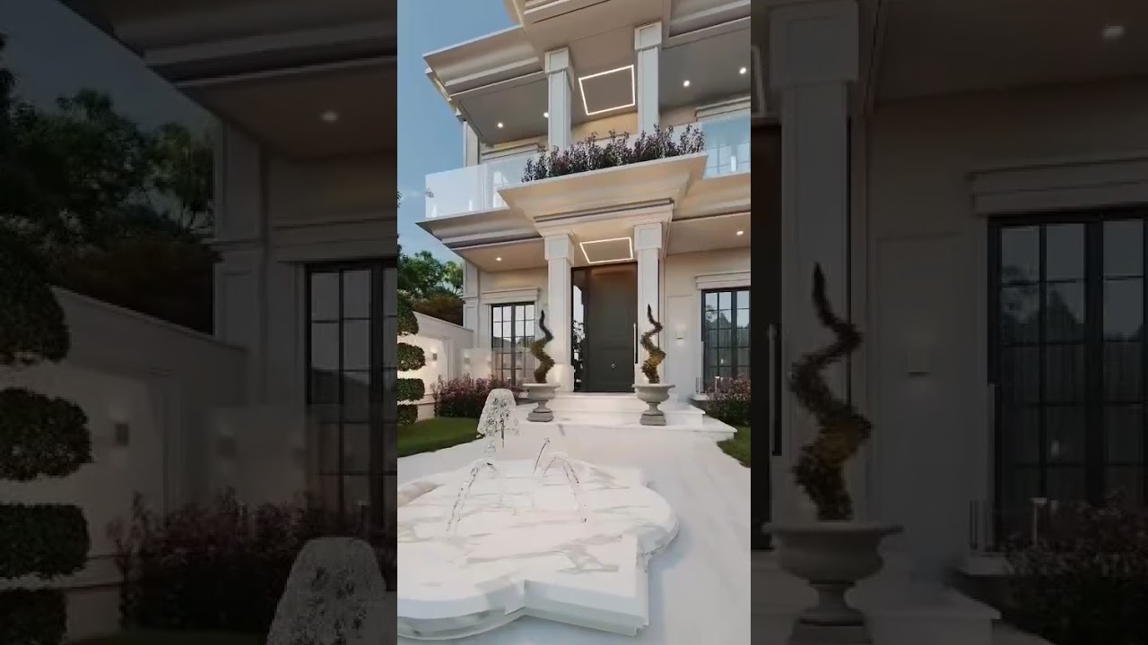 روعة التصميم الخارجي