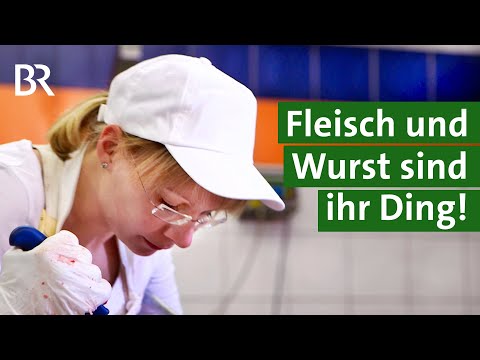 Krasser Berufswechsel: Von der Bankerin zur Metzgerin aus Leidenschaft | Unser Land | BR