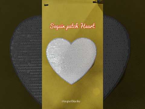 Sequin Patch Heart
