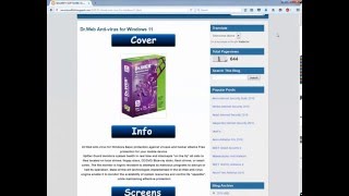 Dr.Web Anti-virus for Windows 11