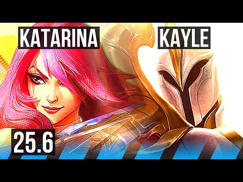 KATARINA vs KAYLE (MID) | Legendary, 20/2/5 | EUNE Master | 25.6