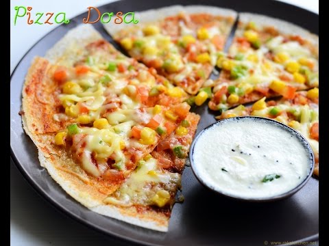 Pizza dosa recipe