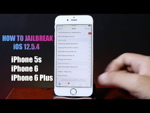 How to Jailbreak iOS 12.5.4 on iPhone 5s/6/6Plus