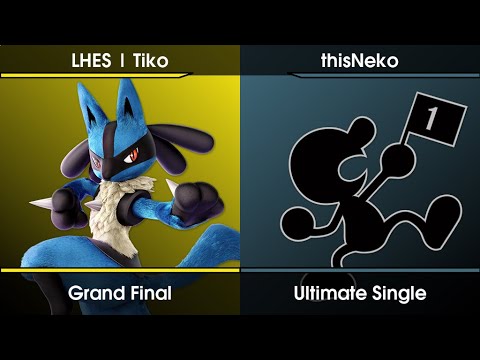 Asura Tournament Grand Final - Tiko (Lucario) Vs. thisNeko (Mr. Game & Watch) SSBU Ultimate