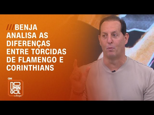 Torcida do Corinthians é mais fanática do que a do Flamengo, diz Benja | DOMINGOL
