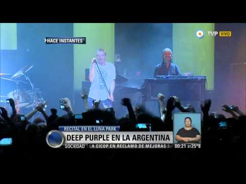 Visión 7 Rock - Deep Purple en la Argentina