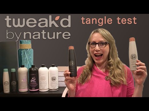 Review of 4 TWEAK'D BY NATURE Shampoos & Conditioners on my straight, fine, tangled, damaged hair!