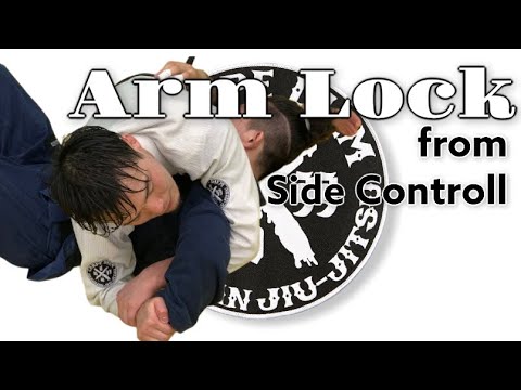 サイドからにアームロック Arm Lock from Side Controll