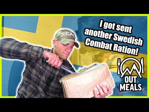 OutMeals sent me another Swedish Combat Ration!