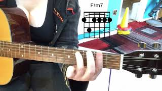 How to play Perfect Day guitar lesson. Lou Reed chords and diagrams