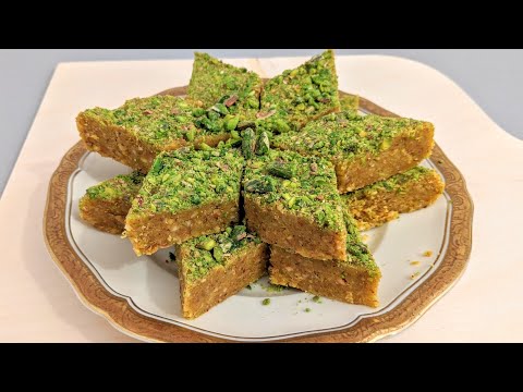 LAWZ Tajik Persian almonds and nuts halwa made easy with Max Malkiel لوز تاجیکی