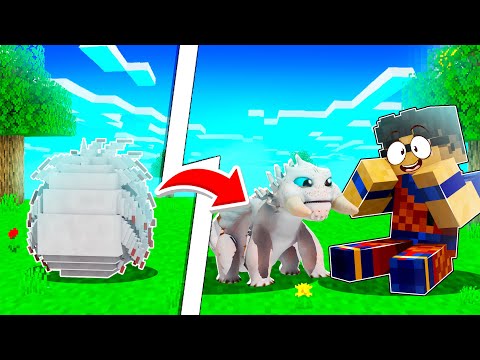 CHOQUEI O DRAGÃO ALFA NO MINECRAFT