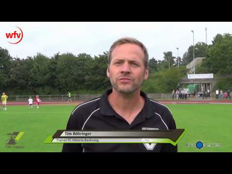 FC Viktoria Backnang - TSG Backnang: Die Interviews (26.07.2014)