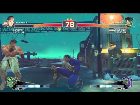 SSF4: Daigo Umehara (Ryu) VS FunkySinger (Dictator)
