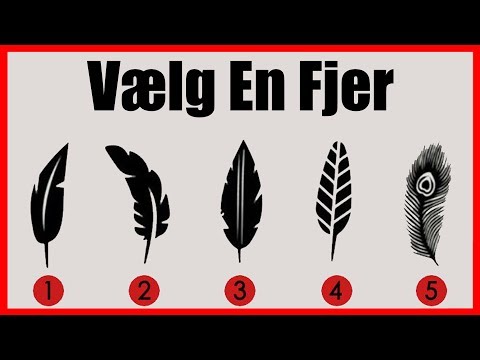 VÆLG 1 FJER Og Find Ud Af Noget Om Dig Selv! - Personlighedstest