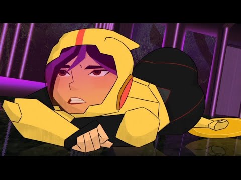 Big Hero 6: the Series - GoGo falls down 4K