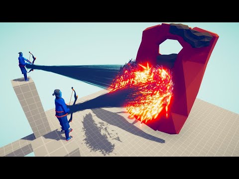 GIANT SHIELD PROTECTOR vs EVERY DUO GODS - Totally Accurate Battle Simulator TABS