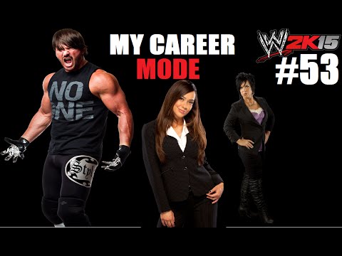 WWE 2K15 AJ Styles My Career Mode - Ep 53 - OMG!