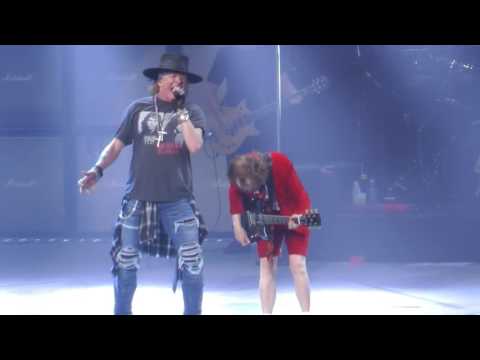 AC/DC W/Axl Rose - Shoot To Thrill (Madison Square Garden,Nyc) 9.14.16