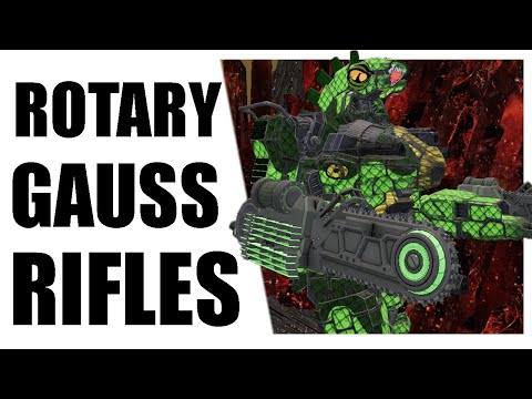 The Quad Gauss Rifle Destroyer - Mechwarrior