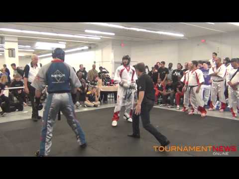 Ross Levine vs Unknown Men's Semi Final Fighting at The New England Open 2014