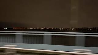 台風19号 二子玉駅 多摩川通過 21時半頃