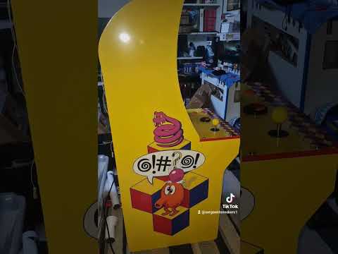 Could this be an early look at Arcade1up Deluxe Q-Bert?