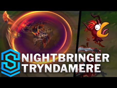 Nightbringer Tryndamere Skin Spotlight - Pre-Release - League of Legends