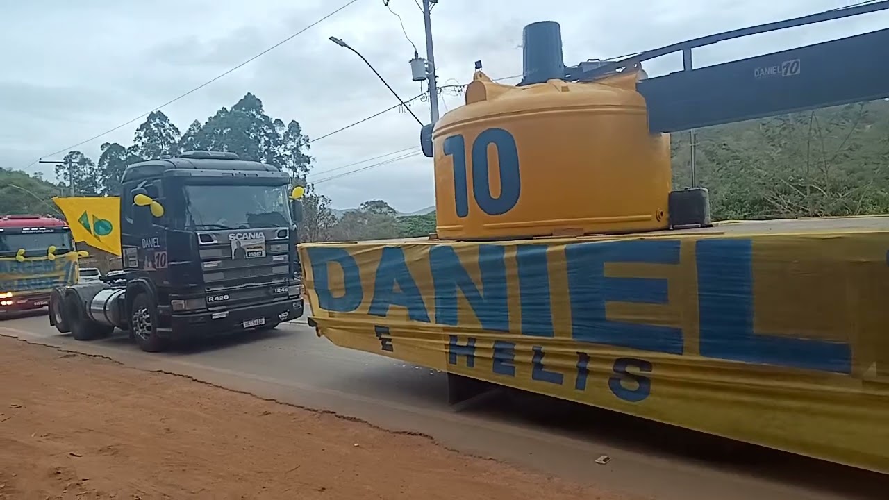 Carreata do 10 em Alto Jequitibá - Daniel e Helis