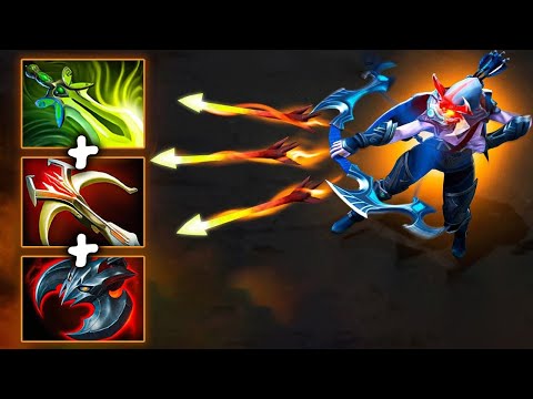 Brutal Frost Arrow Carry Drow Ranger 44Kills🔥🔥Daedalus + Butterfly + Satanic Hit Like a Truck🔥🔥