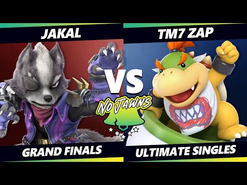 No Jawns 3 GRAND FINALS - Jakal (Wolf) Vs. TM7_ZAP (Luigi, Bowser Jr) Smash Ultimate - SSBU
