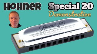 Video thumbnail for Hohner Special 20 Harmonica Demonstration with Ben Hewlett by Harmonica Mastery