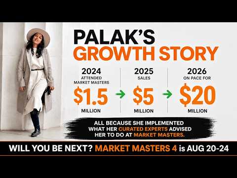 Palak talks about her Market Masters Experience