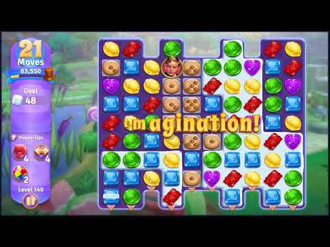 Wonka's World of Candy Level 140 - NO BOOSTERS + FULL STORY 🍫 | SKILLGAMING ✔️