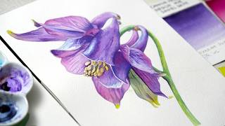 No Edits, No Rush: 2 Hours of Watercolor Flower Painting