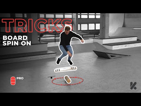 Board Spin On | OKRAFTS Balance Board Tricks