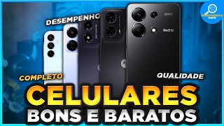????TOP 5 MELHORES Celulares BOM e BARATO em 2025! Qual Celular Comprar Xiaomi, Moto G ou Samsung?