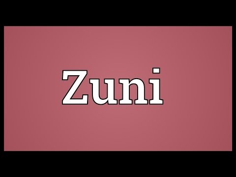 Zuni Meaning