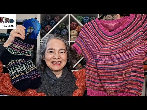 Kiko's Knitting Podcast #301 - Pullover & Socks