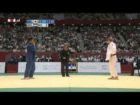 JUDO 2010 World Championships: Takamasa Anai 穴井 隆将 (JPN) - Henk Grol (NED) FINAL