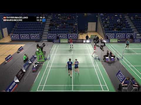 Match point - Thyrri / Magelund vs Mairs / Moore - XD, SF - Irish Open 2022
