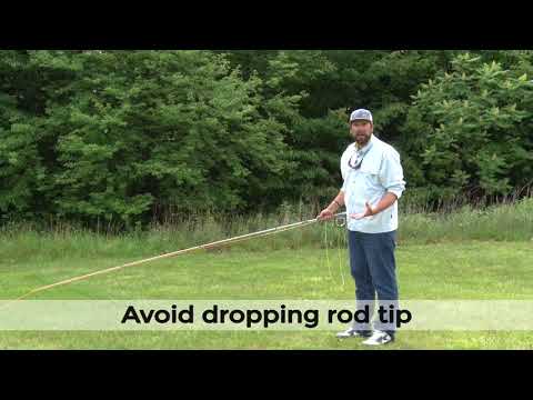 ORVIS - Fly Casting Lessons - Making An Accurate Roll Cast