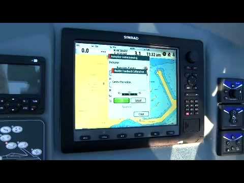 Autopilot Installation Wizard on Simrad NSE